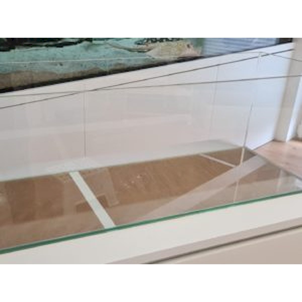 weißglas aquarium 100x40x30cm (lxtxh) 120l neu (auf lager in plz 31555)