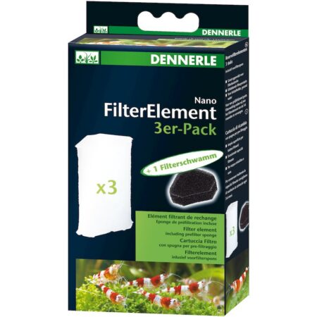 Nano FilterElement, Ersatzkartusche für Eckfilter (3er-Pack)