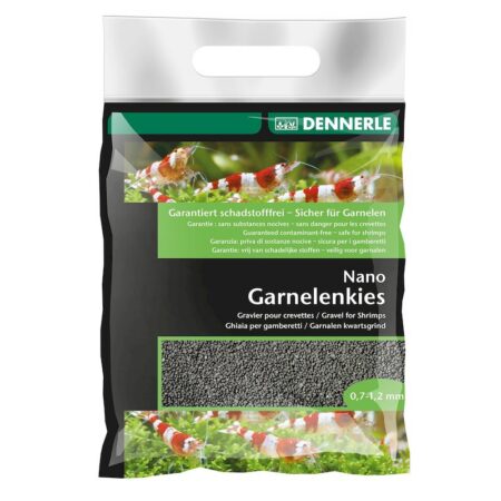 Nano Garnelenkies Sulawesi schwarz 0,7-1,2 mm (2 kg)