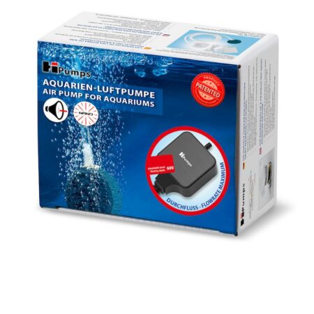 Nano Piezo Luftpumpe Durchfluss schwarz (36 L/h)