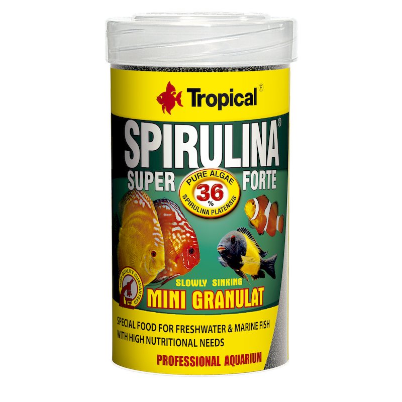 Spirulina 36% Mini Granulat (100 ml)