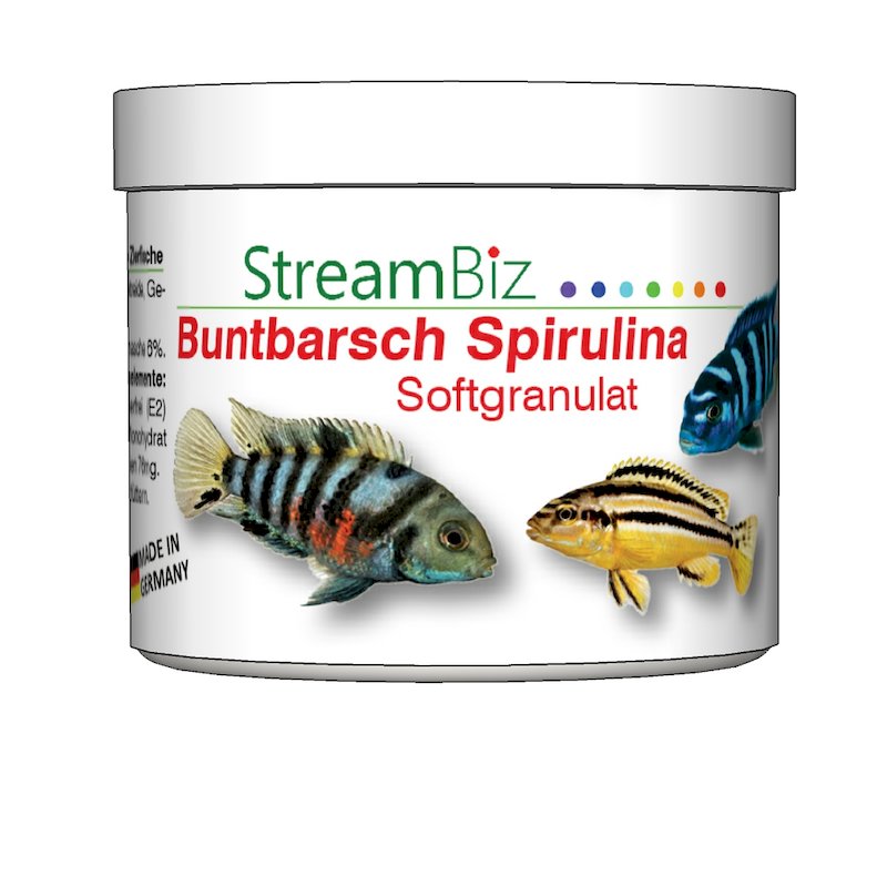 Buntbarsch Spirulina Softgranulat (80 g)