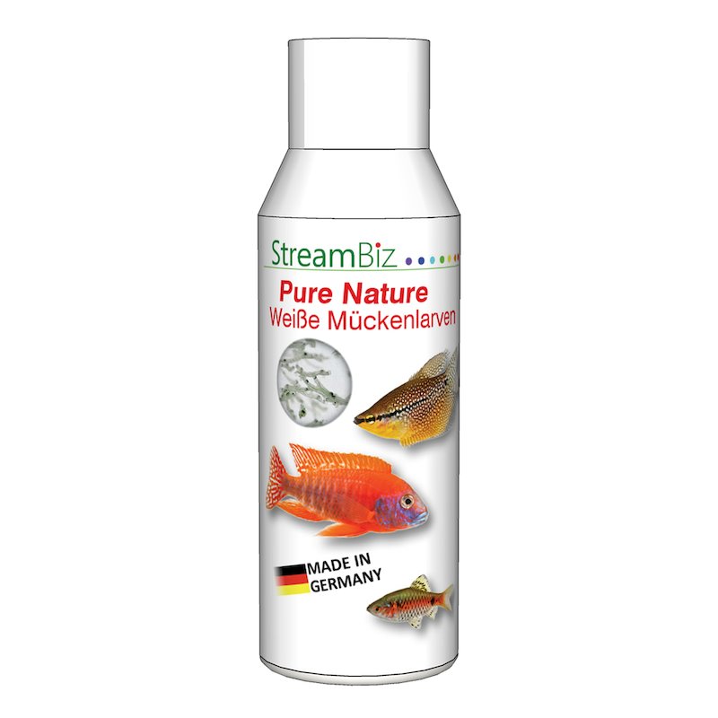 Pure Nature  Weiße Mückenlarven (100 ml)