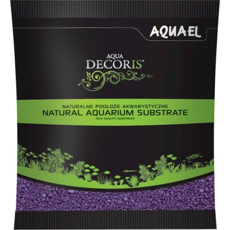 AQUA DECORIS Kies violett 2 - 3 mm (1 kg)