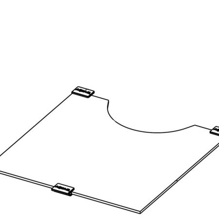 Abdeckscheibe OptiBent 70 schwarz