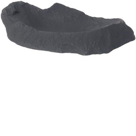 Futterstelle L (Schiefer-Anthrazit)