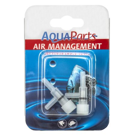 Durchflussventil transparent einfach (2 Stück)