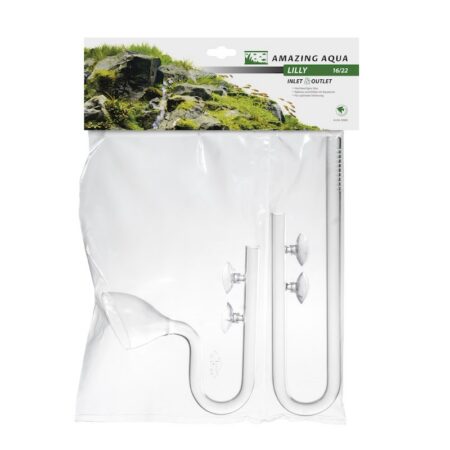 Glas Ein-/Auslass Lilly (16 mm)