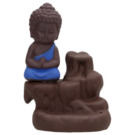 Buddha feed the Shrimp blau