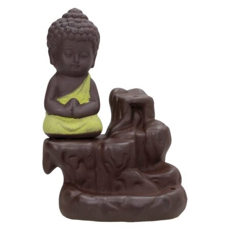 Buddha feed the Shrimp gelb