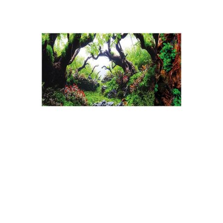 Fotorückwand Green/Wooden (120x50 cm)