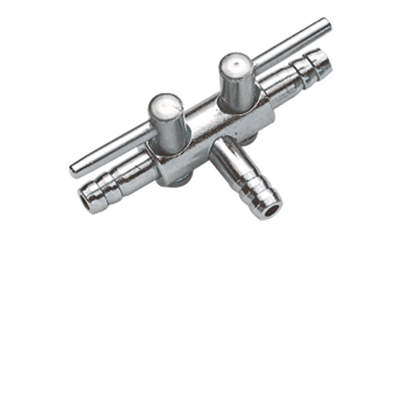 Metalllufthahn 2-Wege (4/6 mm) SB