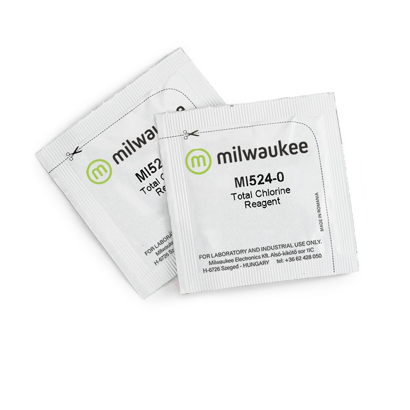 MI524-25 Pulverreagenz gesamtes Chlor (25 Stück)